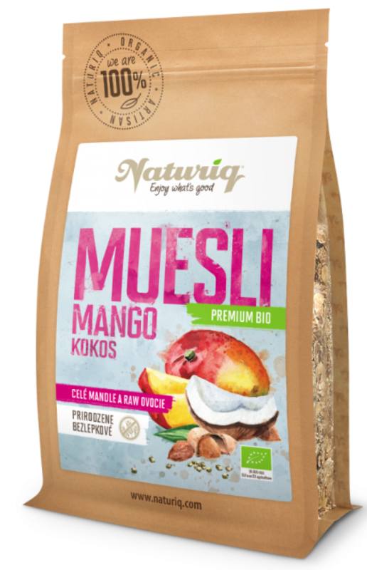 Bio Muesli Mango A Kokos Naturiq